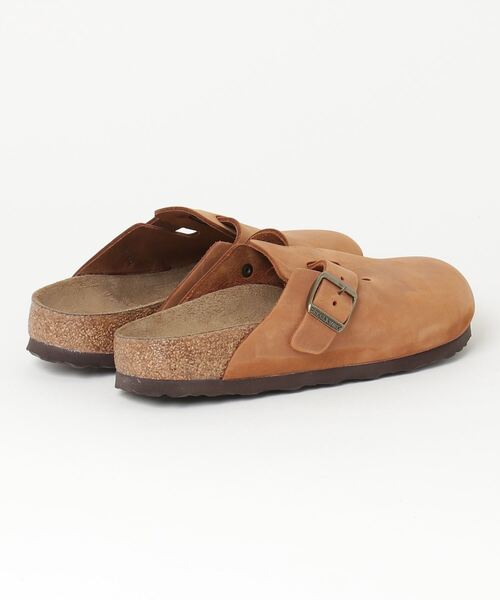 BIRKENSTOCK サンダル Boston / ボストン オイルドレザー Cognac