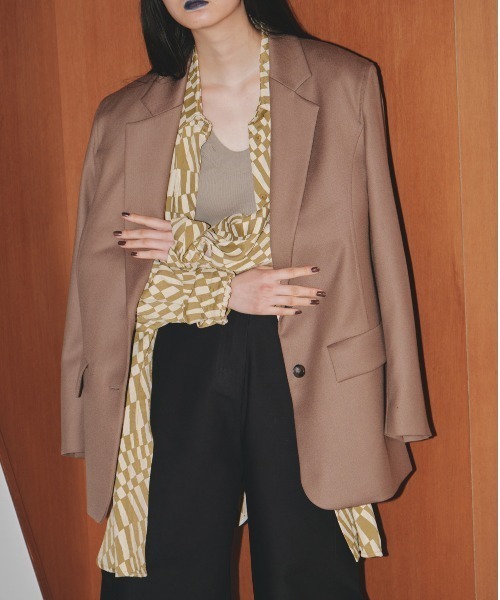 todayful ジャケット　size36 TODAYFUL 「TODAYFUL」 テーラードジャケット 36inch モカ レディース