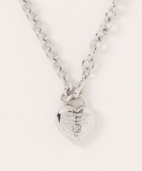 リトルサニーバイト heart locket necklace / SILVER little sunny