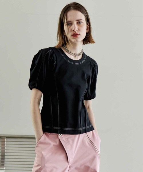 MAISON SPECIAL tシャツ Barrel Sleeve Tops/バレルスリーブ