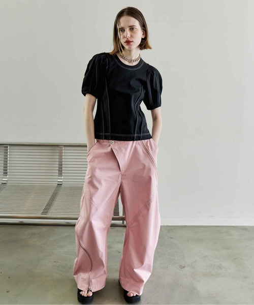 MAISON SPECIAL tシャツ Barrel Sleeve Tops/バレルスリーブ