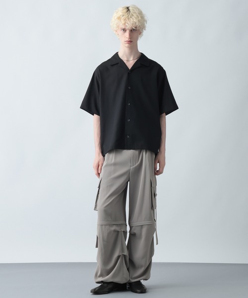 HARE カーゴパンツ 「SETUP対応」2WAYベルトカーゴパンツ(HARE