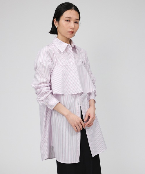 仏Sézane ストライプ フリル付き長袖シャツ 楽天市場】sezane（シャツ・ブラウス｜トップス）：レディース