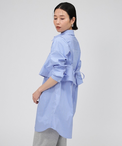willfully ビスチェ付きシャツ　ストライプ WILLFULLY official web store（ウィルフリーコウシキツウハン