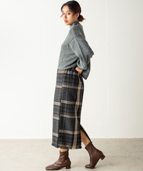 「MILLION CARATS」 長袖ニット FREE ベージュ レディース_画像6