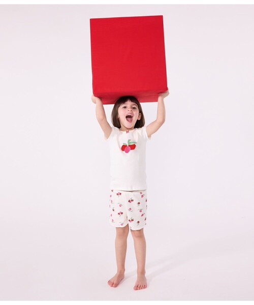 PETIT BATEAU（プチバトー） パジャマ 半袖パジャマ キッズ 子供
