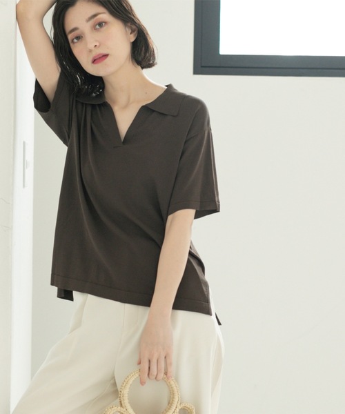 A.Ｐ.C セーター　　美品　クリーニングすみ COMME CA ISM ニット セーター クルーネック カラーニット