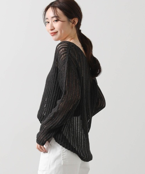 ハリウッド女優さんお衣装 変形タートル2wayニット 柔らか美形フィット レディス モールニット | TVC | トップバリュコレクション公式