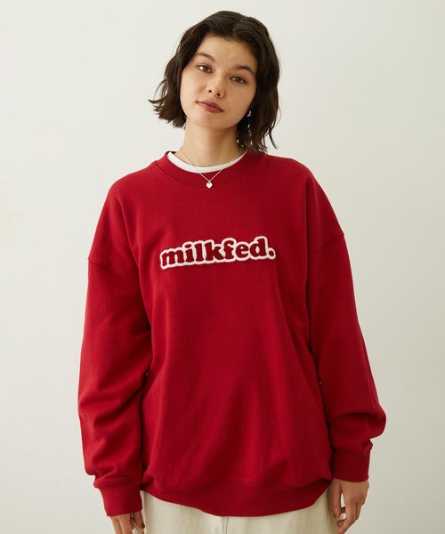 トレーナー/スウェット MILKFED.  PANELED SWEAT TOP MILKFED.（ミルクフェド） トレーナー スウェット PANELED COLOR BLOCK