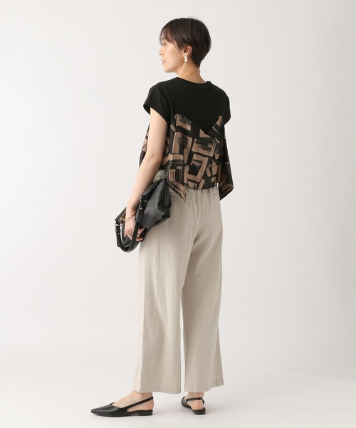 Elura tシャツ スカーフドッキングTシャツ/322550 レディース