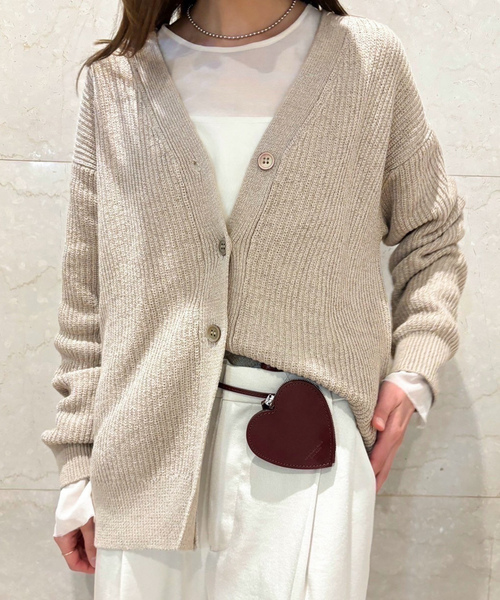 限定セール -SALE plage 「Plage」 ニットカーディガン - ブラック レディース トップス