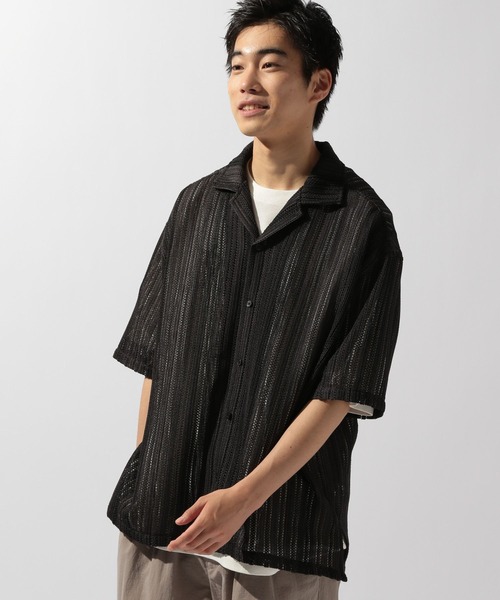 niko and… シャツ 無地透かし柄シャツ メンズ : ZOZOTOWN Yahoo
