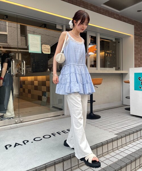 〜18日限定価格⭐ミディワンピース ペチコート付き 楽天市場】日本製 90cm丈 スリップ タンクトップ型 インナー
