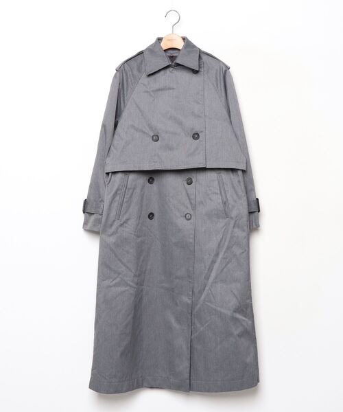 anuans（アニュアンス） コート FREE グレー レディース : ZOZOTOWN