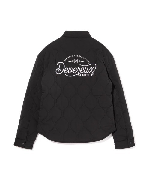 DEVEREUX GOLF ブルゾン アウター D Quilt Snap JK メンズ : ZOZOTOWN