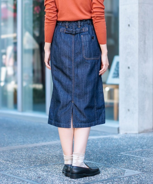 D.M.G. デニムスカート 「D.M.G / ディーエムジー」 10ozムラ糸デニム