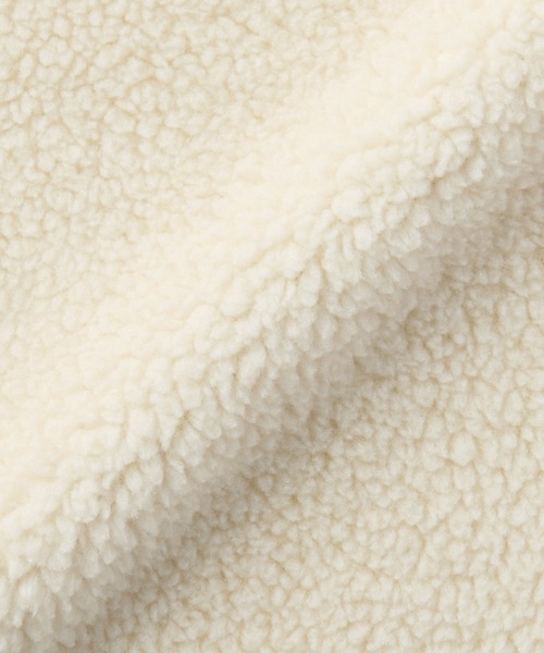 「無印良品」 ジップアップブルゾン L アイボリー レディース_画像9