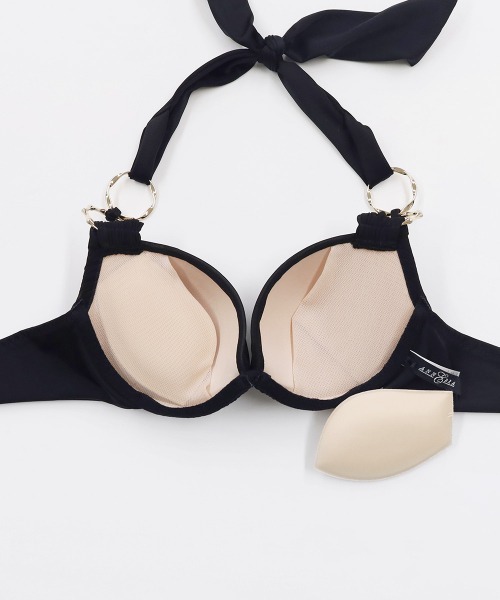 【未使用に近い】ANNEBRA Cruise モチーフフレーズビキニ ANNEBRA（ファッション） 水着 Cirque ゴールドリングデザイン