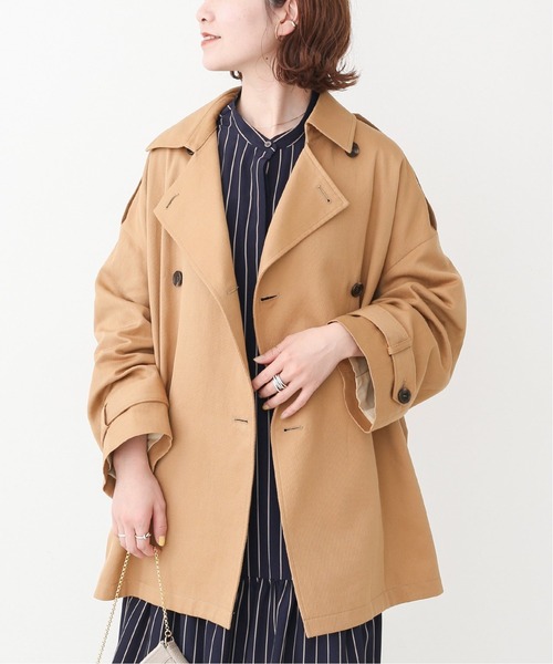 Spick＆Span 「Spick & Span」 トレンチコート 36 ブラウン