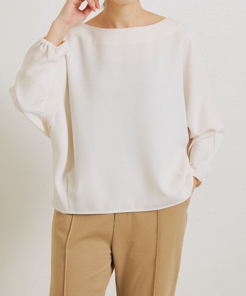 COLLAGE GALLARDAGALANTE シャツ ブラウス COLLAGE GALLARDAGALANTE ブラウス シャツ 強撚シアーシャツ