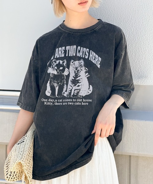 tシャツ スプレープリントTシャツ / Spray Print Tee レディース Spray Print Tee - SALE