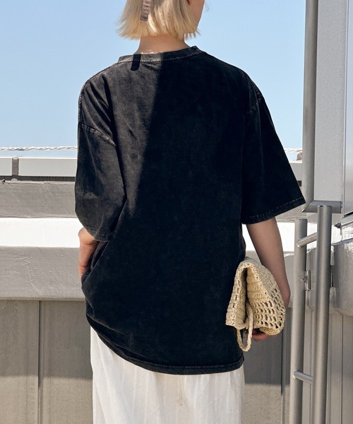 t 　制作依頼品 SpRay tシャツ ピグメントプリントBIGTシャツ レディース