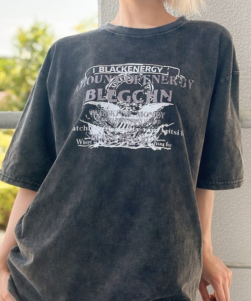 tシャツ スプレープリントTシャツ / Spray Print Tee レディース Spray Print Tee - SALE