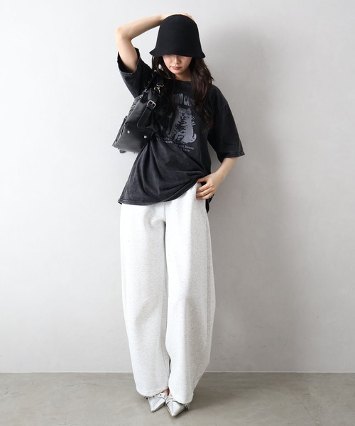 SpRay（スプレイ） tシャツ 半袖 ピグメントプリントBIGTシャツ