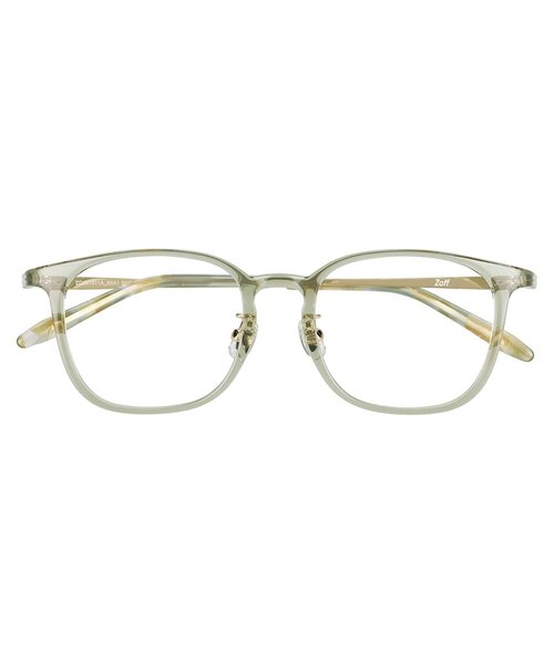 Zoff（ゾフ） 伊達メガネ メガネ 眼鏡 ウェリントン型 メガネ｜軽量