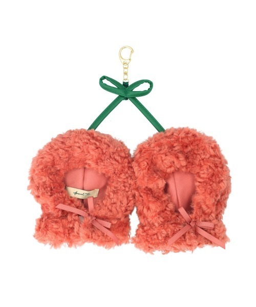 ♡ラトぬいぐるみキーホルダー&ムーちゃんのポンチョ♡ キーホルダー さくらんぼ L ぬいポンチョ : ZOZOTOWN Yahoo!店