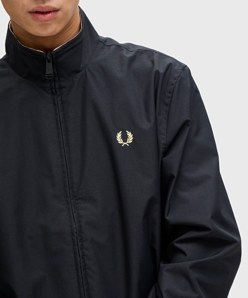 FRED PERRY（フレッドペリー） ナイロンブルゾン S ブラック メンズ