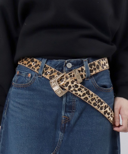 ベルト トレンドベルトアソート/ラメグリッター・ダブルスタッズ