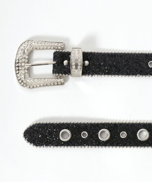ベルト トレンドベルトアソート/ラメグリッター・ダブルスタッズ