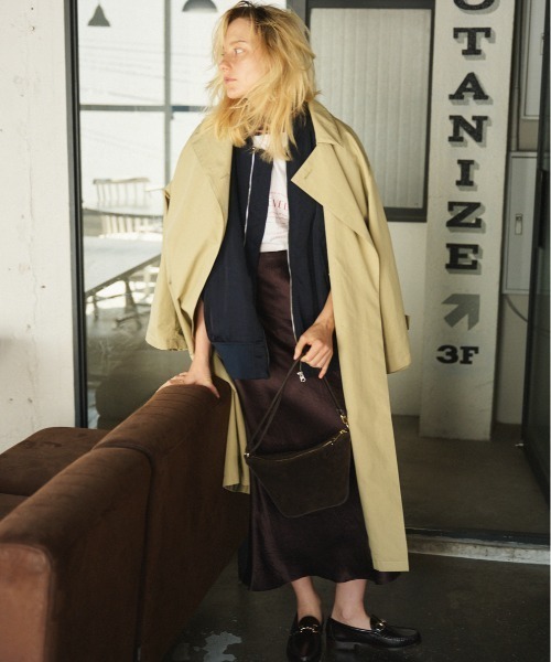 Rouge vif（ルージュ ヴィフ） ステンカラーコート コート 撥水