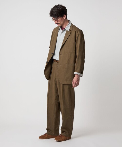 ジャケット・アウター Steven Alan SHET TWEED HALFBALMACAANCOAT Steven Alan（スティーブンアラン）の「＜Steven Alan＞ SHET