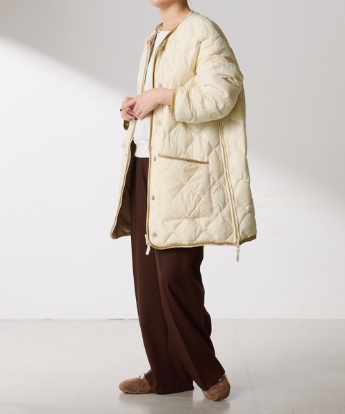 TAION（タイオン） コート アウター TAION/COLLAGE別注/ベロア