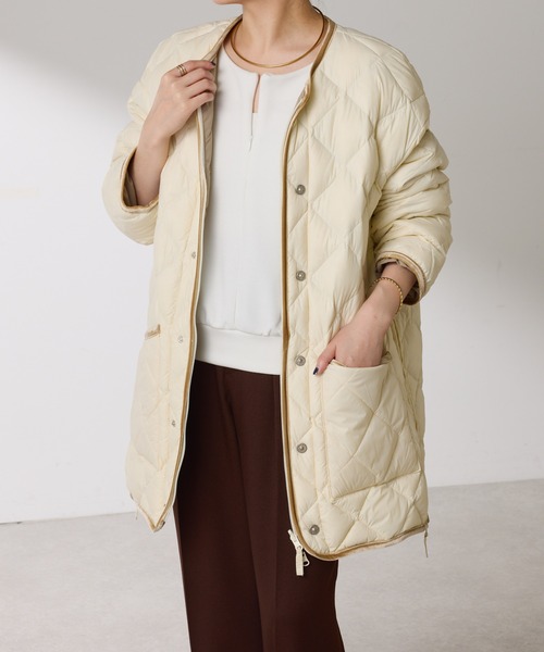 TAION（タイオン） コート アウター TAION/COLLAGE別注/ベロア