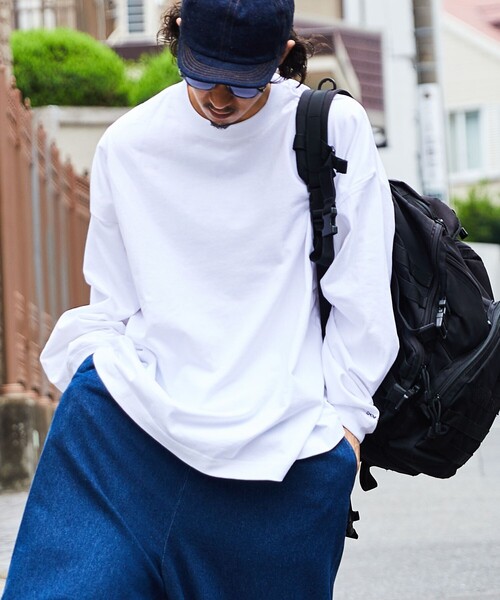 「FREAK'S STORE」 長(zhǎng)袖Tシャツ LARGE アッシュグレー メンズ