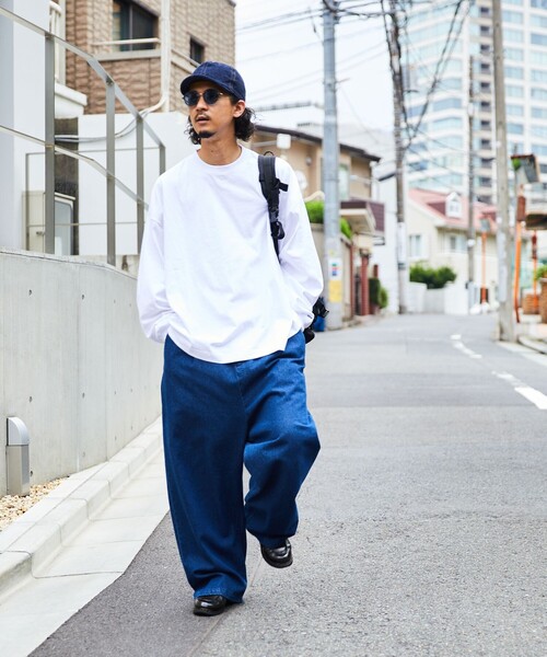 「FREAK'S STORE」 長(zhǎng)袖Tシャツ LARGE アッシュグレー メンズ