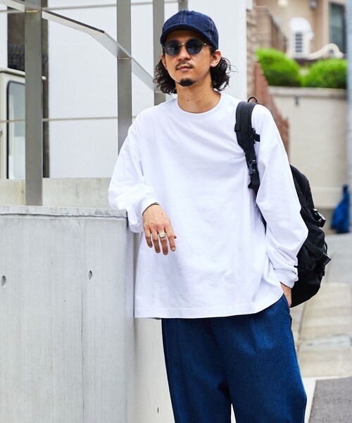 「FREAK'S STORE」 長(zhǎng)袖Tシャツ LARGE アッシュグレー メンズ