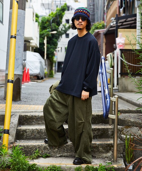 「FREAK'S STORE」 長(zhǎng)袖Tシャツ LARGE アッシュグレー メンズ