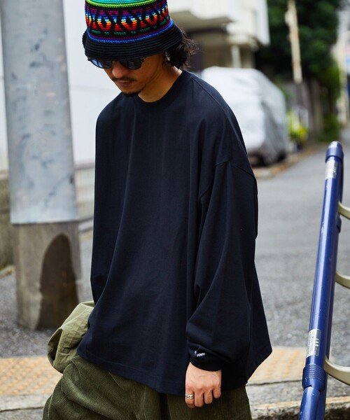 「FREAK'S STORE」 長(zhǎng)袖Tシャツ LARGE アッシュグレー メンズ