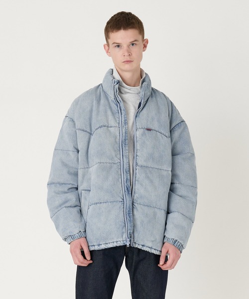 Levi's ライトブルーダウンジャケット Levi's（リーバイス） ダウンジャケット L ライトインディゴブルー