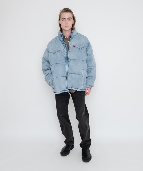 Levi's（リーバイス） ダウンジャケット L ライトインディゴブルー