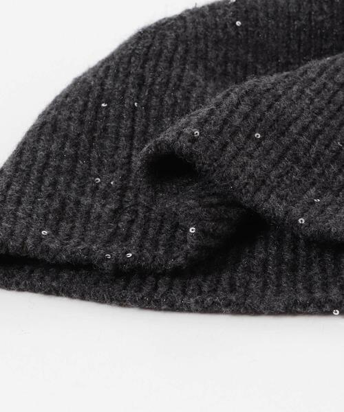 URBAN RESEARCH Sonny Label ニット帽 ニットキャップ スパンコール