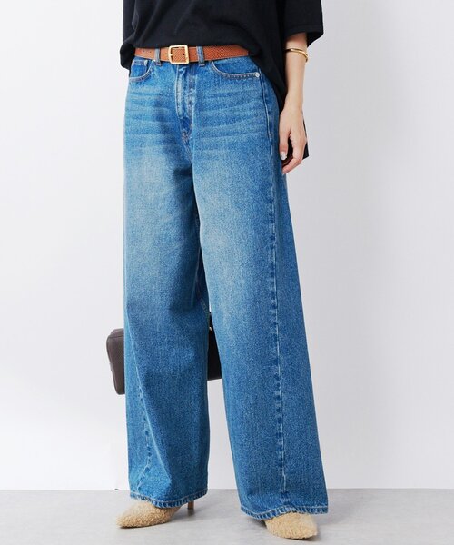 美品　RIVE DROITE　MONN　LOOSE オーバーオール　デニム RIVE DROITE（リヴドロワ）の「MONN.:.(モン)/オーバーオール