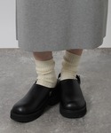 靴下 リブ刺繍ロングソックス / 578213...の詳細画像5