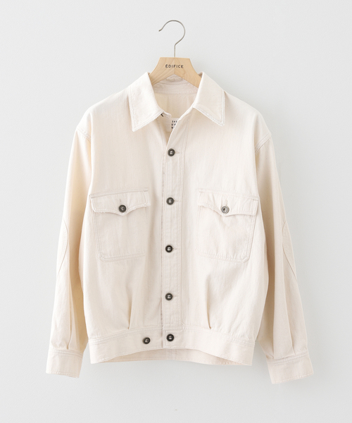 マルジェラ ホワイトデニム ショートジャケット Maison Margiela デニムジャケット gジャン MAISON MARGIELA