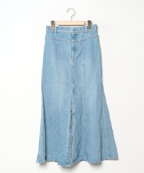 Her lip to 「Her to」 Mermaid Slit Denim Skirt デニム