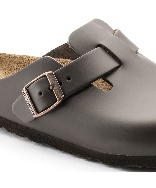 【新品未使用】BIRKENSTOCK ボストンBS　ダークブラウン　39　箱あり ビルケンシュトック BIRKENSTOCK Boston Natural Leather 【レギュラー